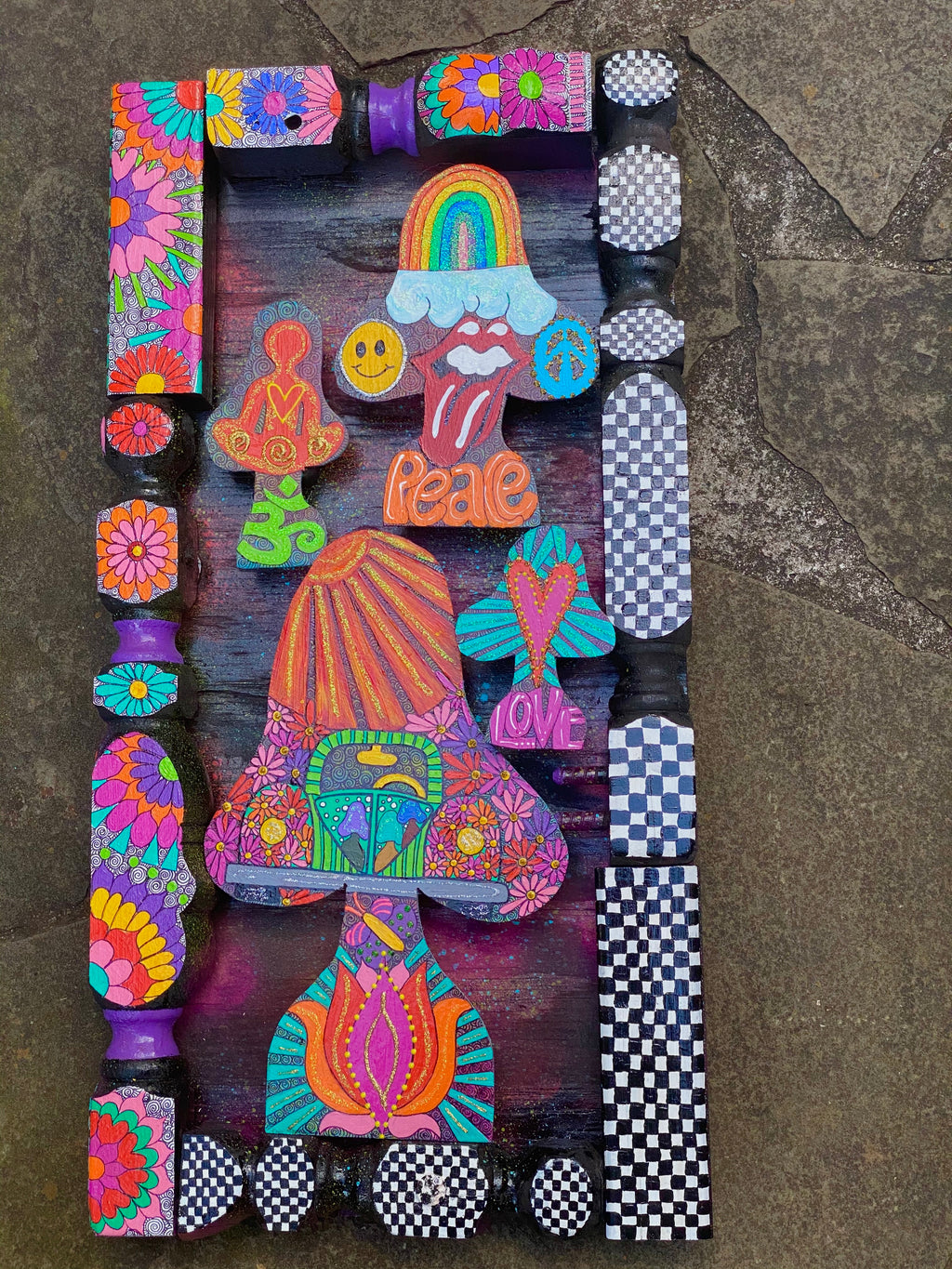 Mushroom, vw wall art